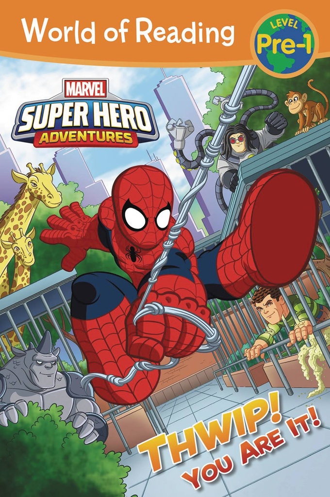WORLD OF READING MARVEL SUPERHERO ADV THWIP YOU ARE IT
