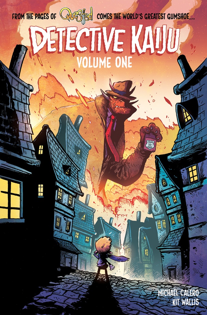 DETECTIVE KAIJU 01 CVR A KIT WALLIS