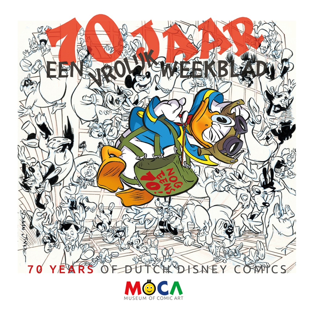 MOCA Cataloog 3 Donald Duck 70 jaar Een vrolijk weekblad