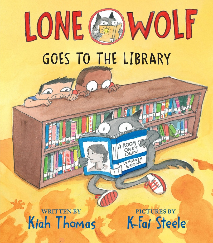 LONE WOLF GOES TO LIBRARY