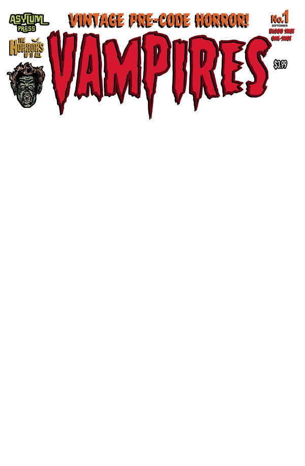 VAMPIRES BLOOD SHOT ONE SHOT CVR C BLANK