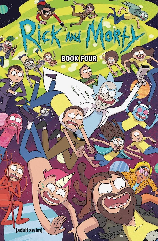 RICK AND MORTY HC 04 DLX ED