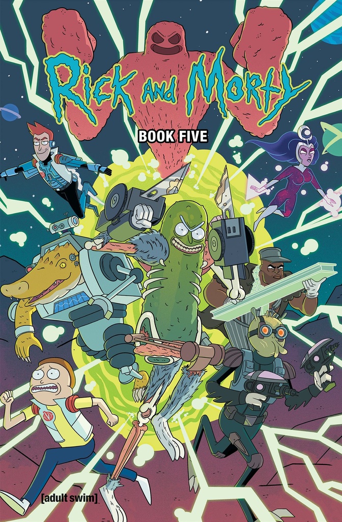 RICK AND MORTY HC 05 DLX ED