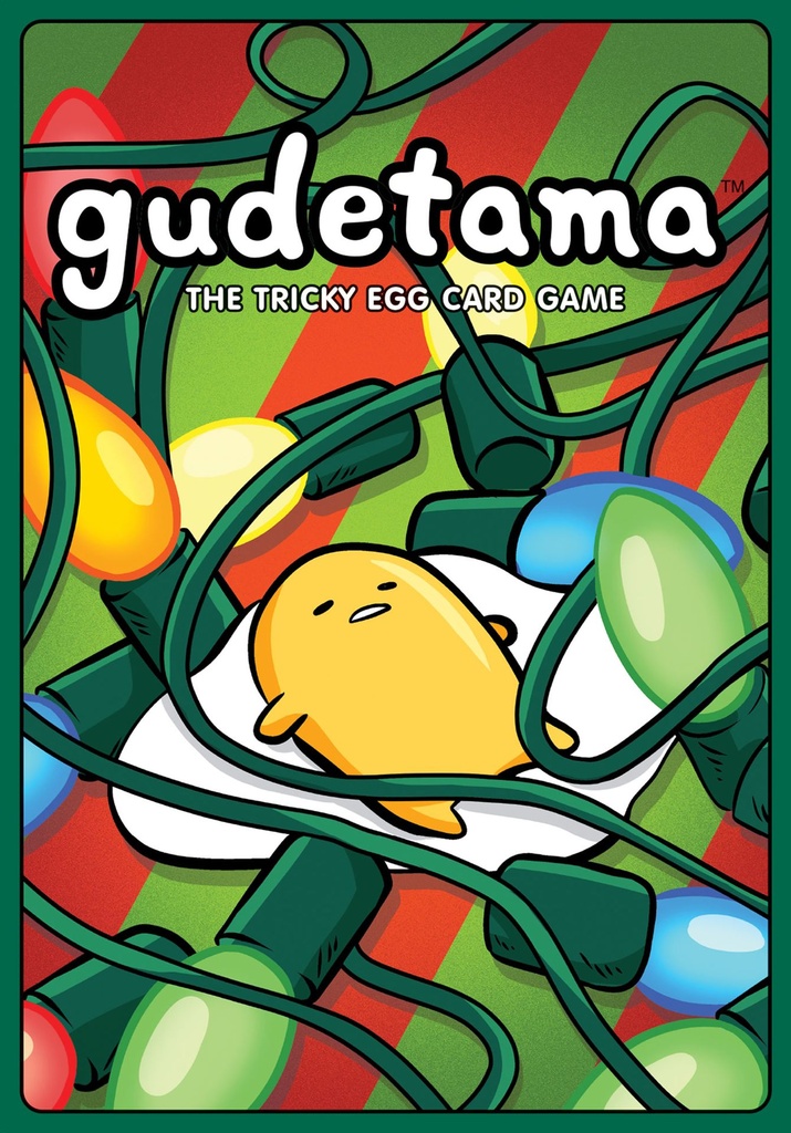 GUDETAMA TRICKY EGG CARD GAME HOLIDAY ED