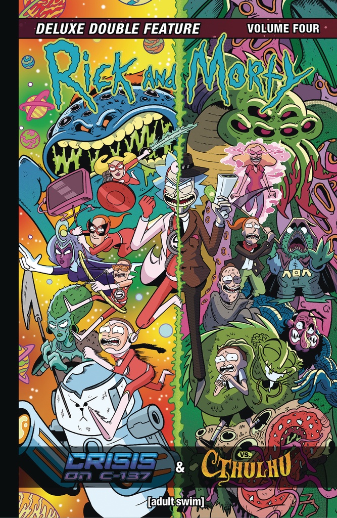RICK AND MORTY DELUXE DOUBLE FEATURE HC 4