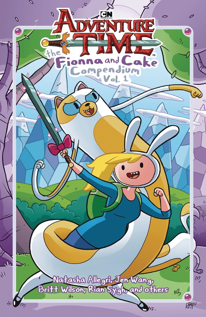 ADVENTURE TIME 1 THE FIONNA AND CAKE COMPENDIUM