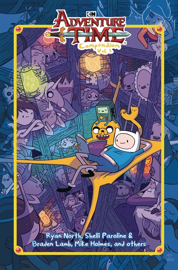 ADVENTURE TIME COMPENDIUM HC 1 DIRECT MARKET EXCLUSIVE