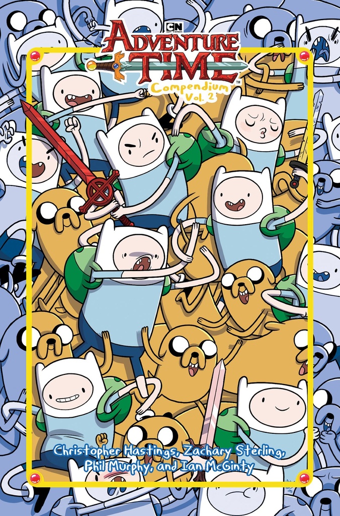 ADVENTURE TIME COMPENDIUM HC 02 DIRECT MARKET EXCLUSIVE