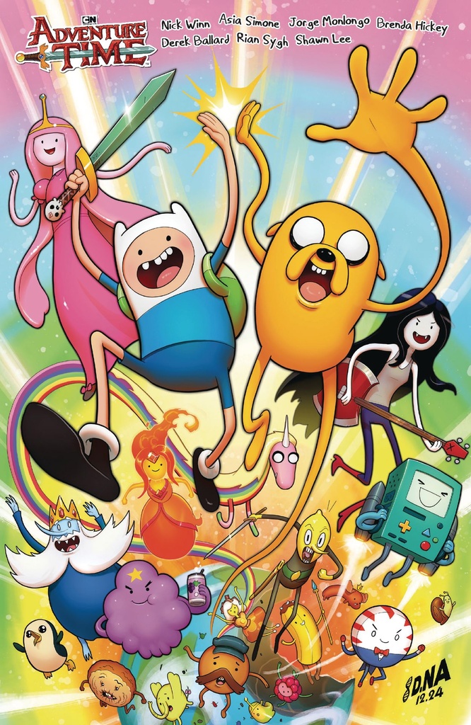 ADVENTURE TIME HC 01 BEST OF BUDS DM EXCL DAVID NAKAYAMA CVR