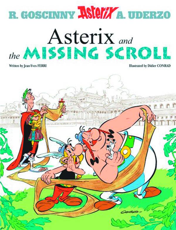 ASTERIX ENG 36 AND THE MISSING SCROLL