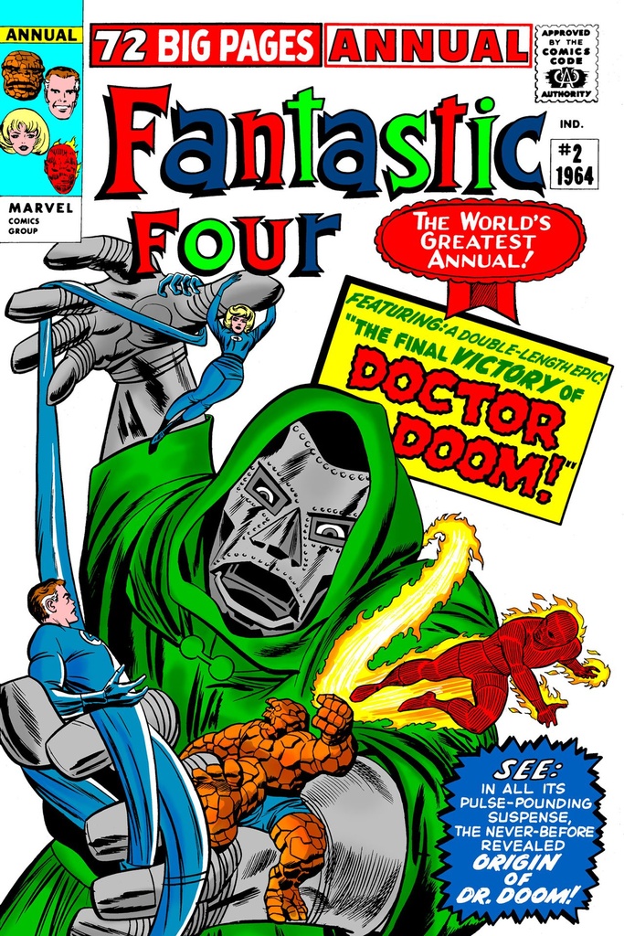 MMW FANTASTIC FOUR 4 FRIGHTFUL FOUR ORIGINAL CVR