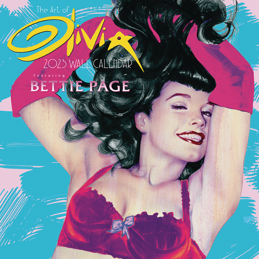 OLIVIA 2023 WALL CALENDAR FEATURING BETTIE PAGE
