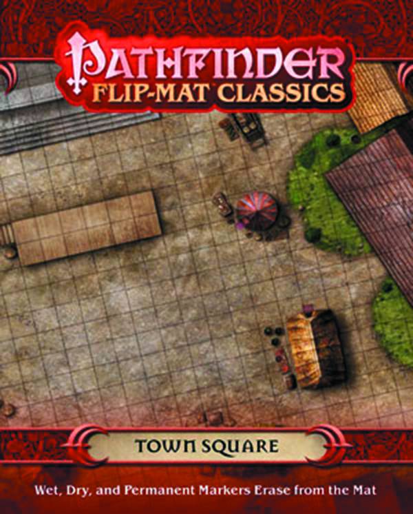 PATHFINDER FLIP-MAT CLASSICS: TOWN SQUARE