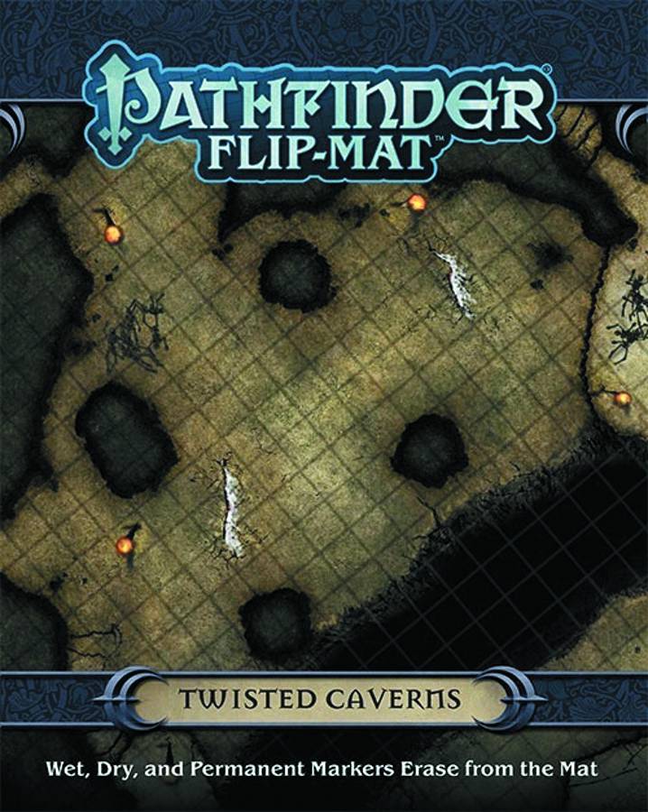PATHFINDER FLIP-MAT TWISTED CAVERNS