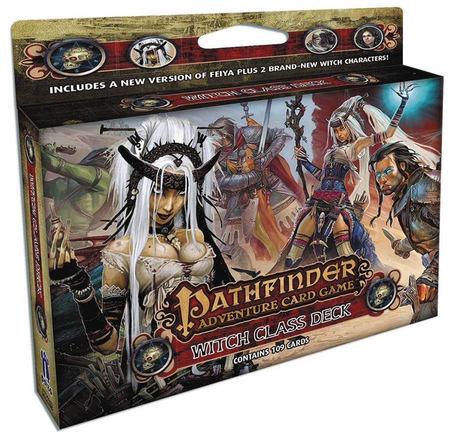 PATHFINDER ADVENTURE CARD GAME WITCH CLASS DECK