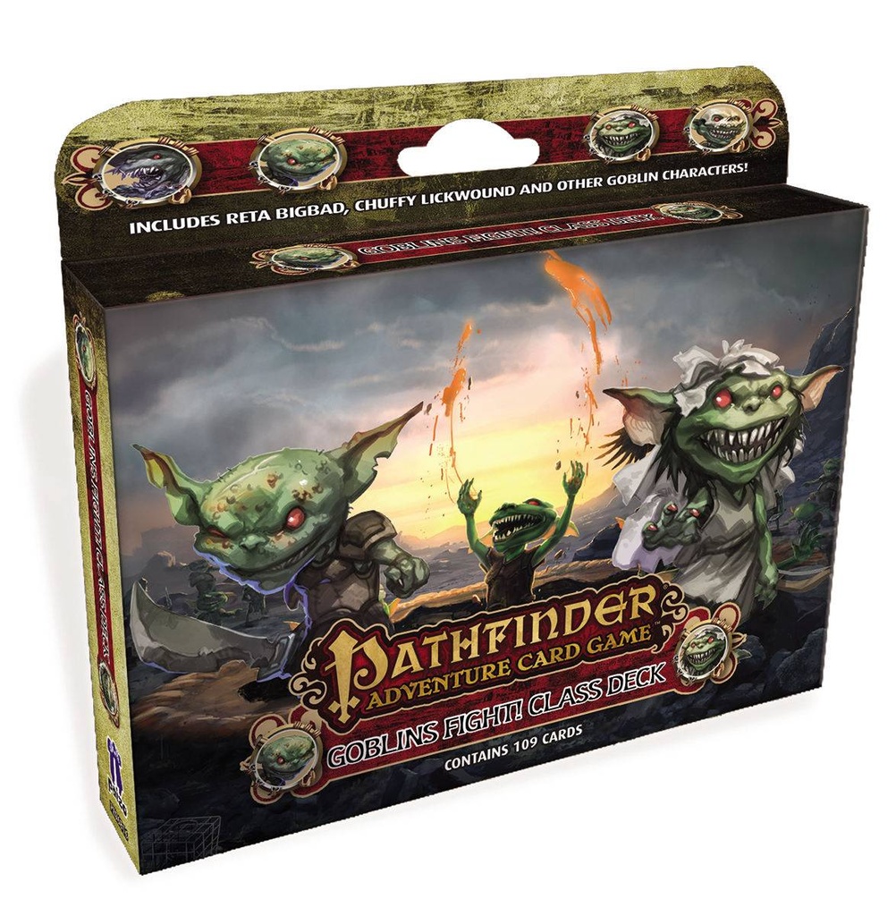 PATHFINDER ACG GOBLINS FIGHT CLASS DECK