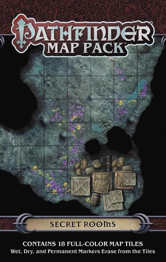 PATHFINDER MAP PACK SECRET ROOMS