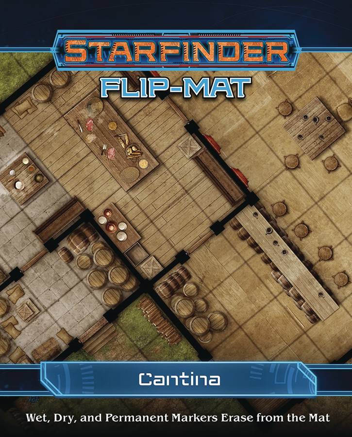 STARFINDER FLIP-MAT CANTINA