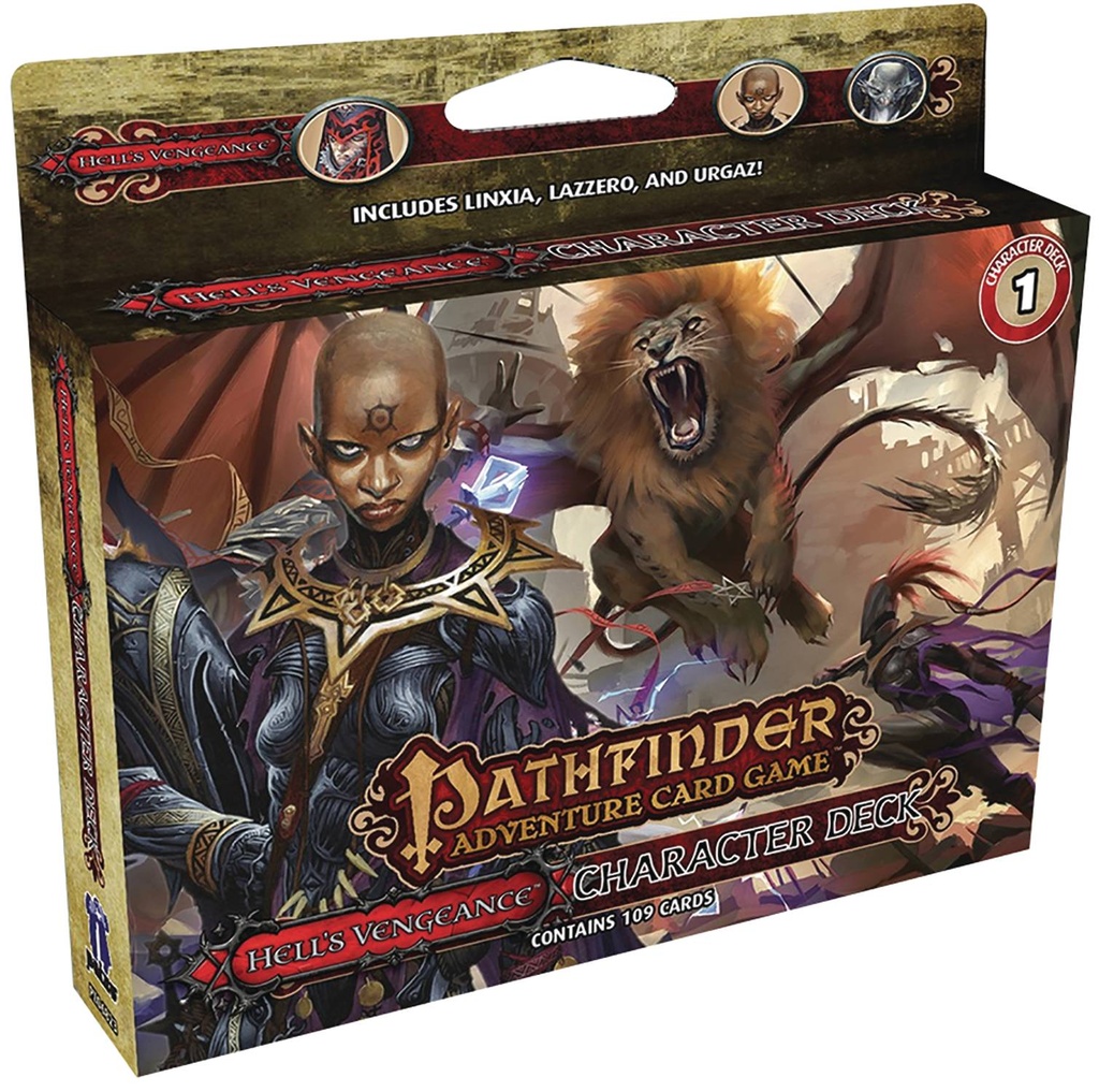 PATHFINDER ADV CARD GAME HELLS VENGEANCE CHAR DECK 1