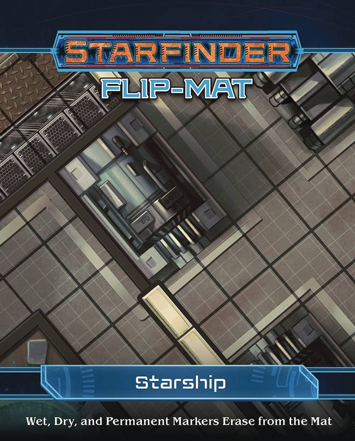 STARFINDER RPG FLIP MAT STARSHIP