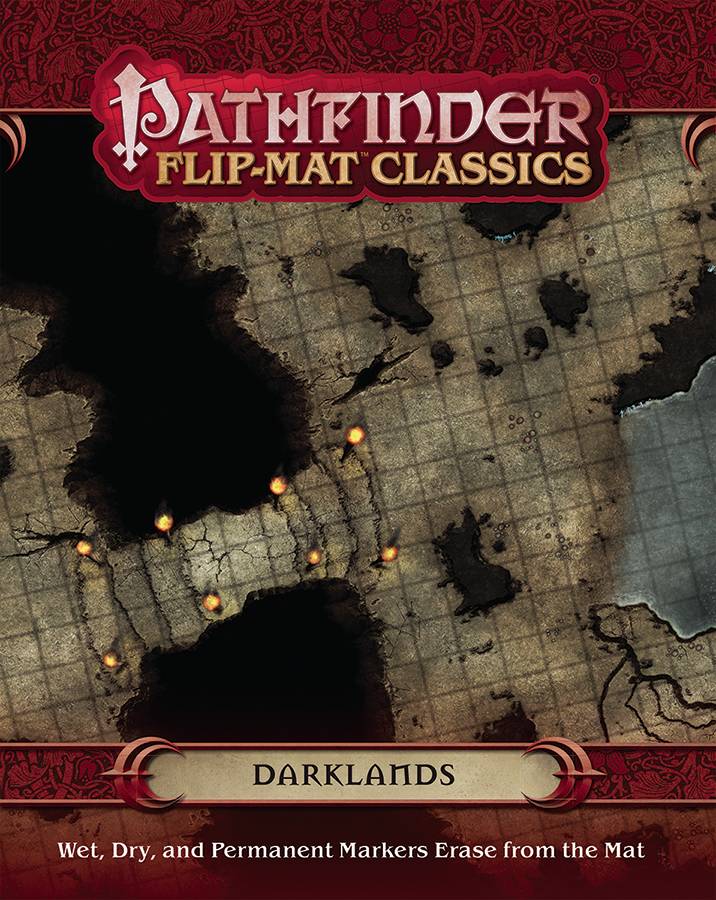 PATHFINDER FLIP MAT CLASSICS DARKLANDS