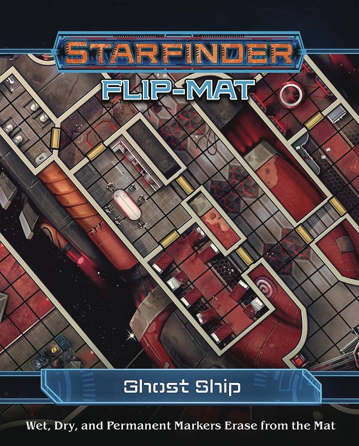 STARFINDER FLIP MAT GHOST SHIP