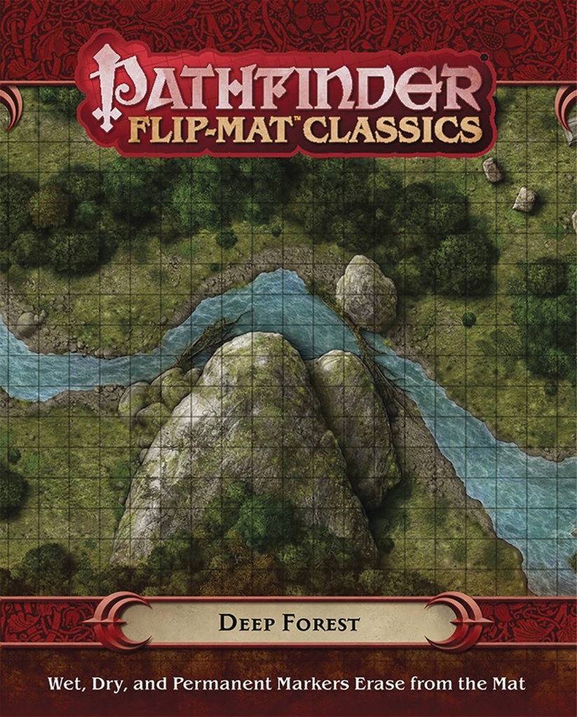 PATHFINDER RPG FLIP MAT CLASSICS DEEP FOREST