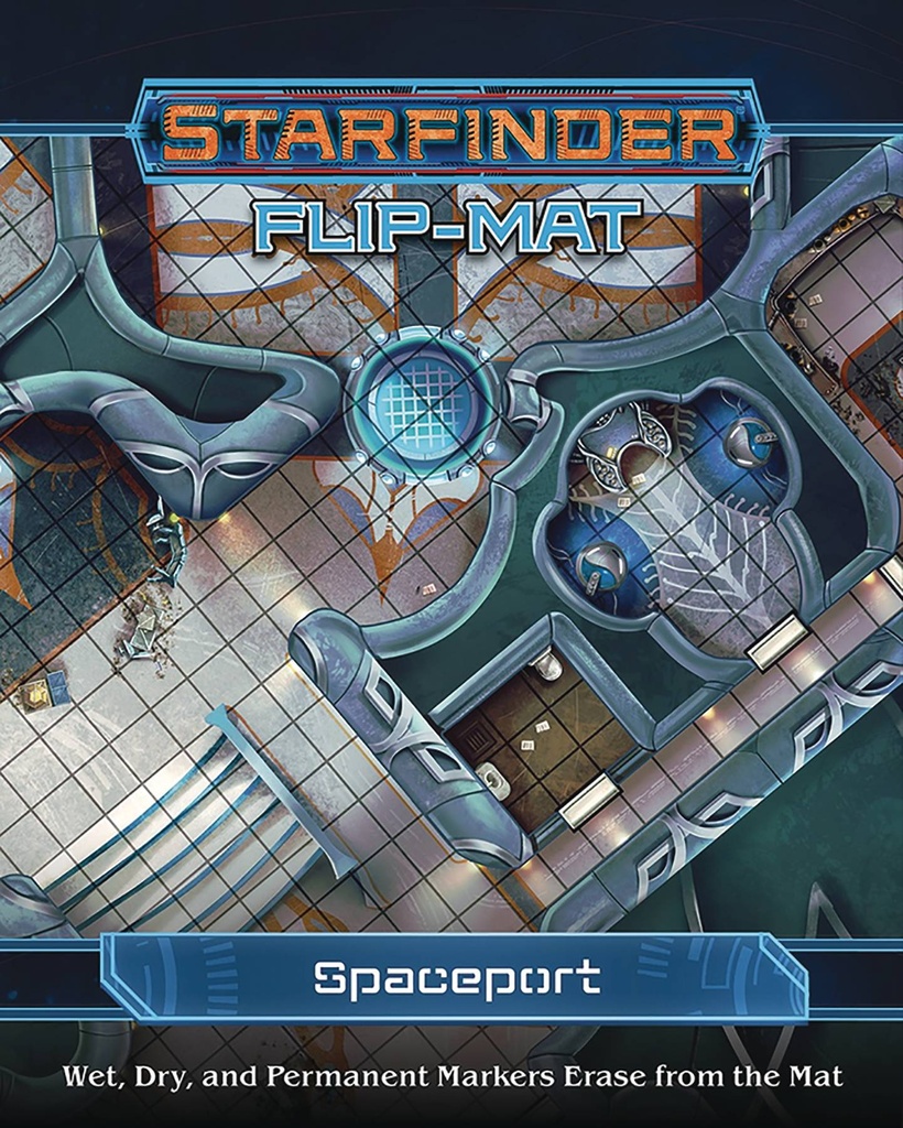 STARFINDER RPG FLIP MAT SPACEPORT