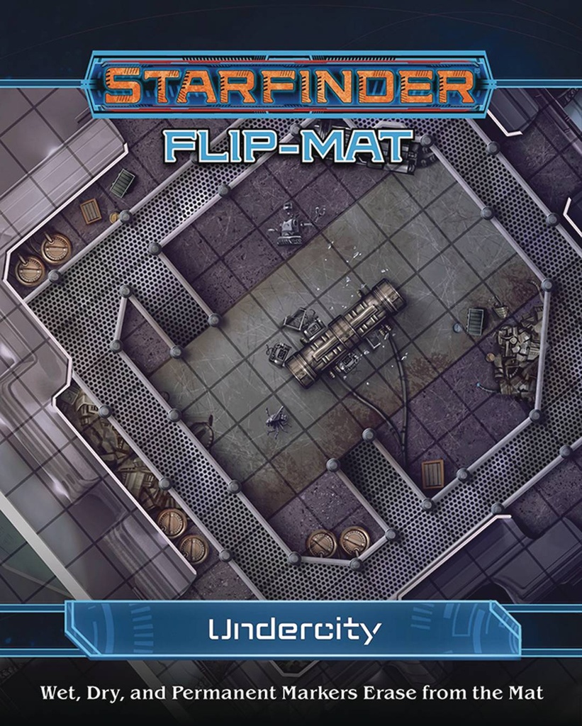 STARFINDER RPG FLIP MAT UNDERCITY