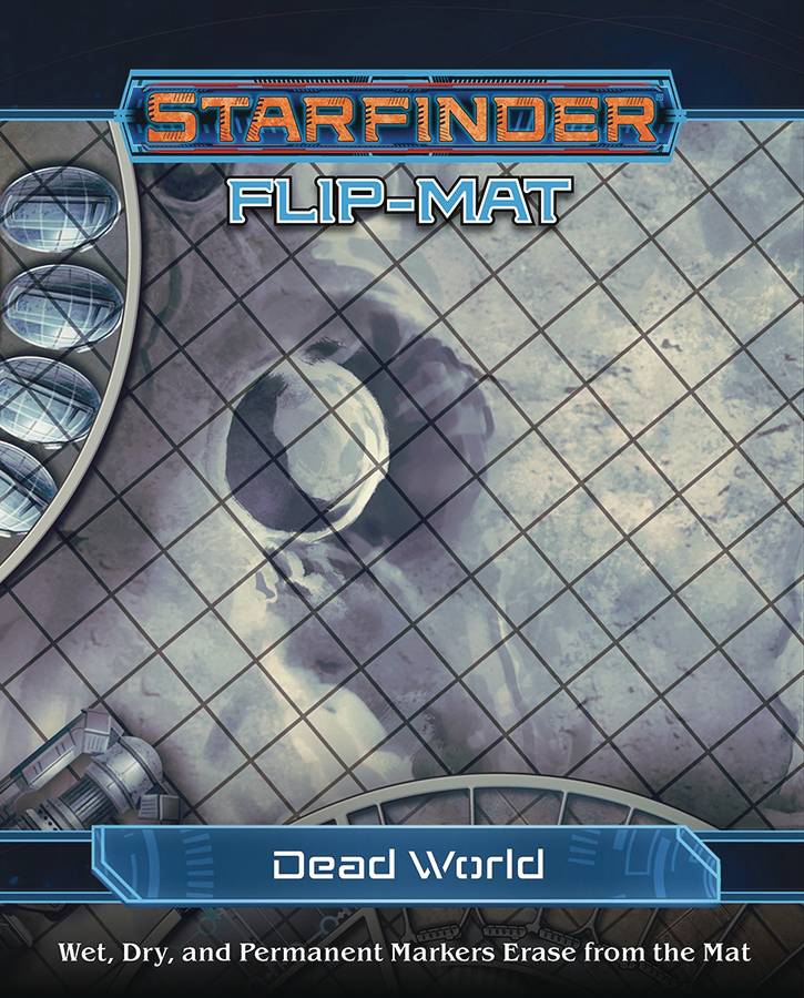 STARFINDER RPG FLIP MAT DEAD WORLD