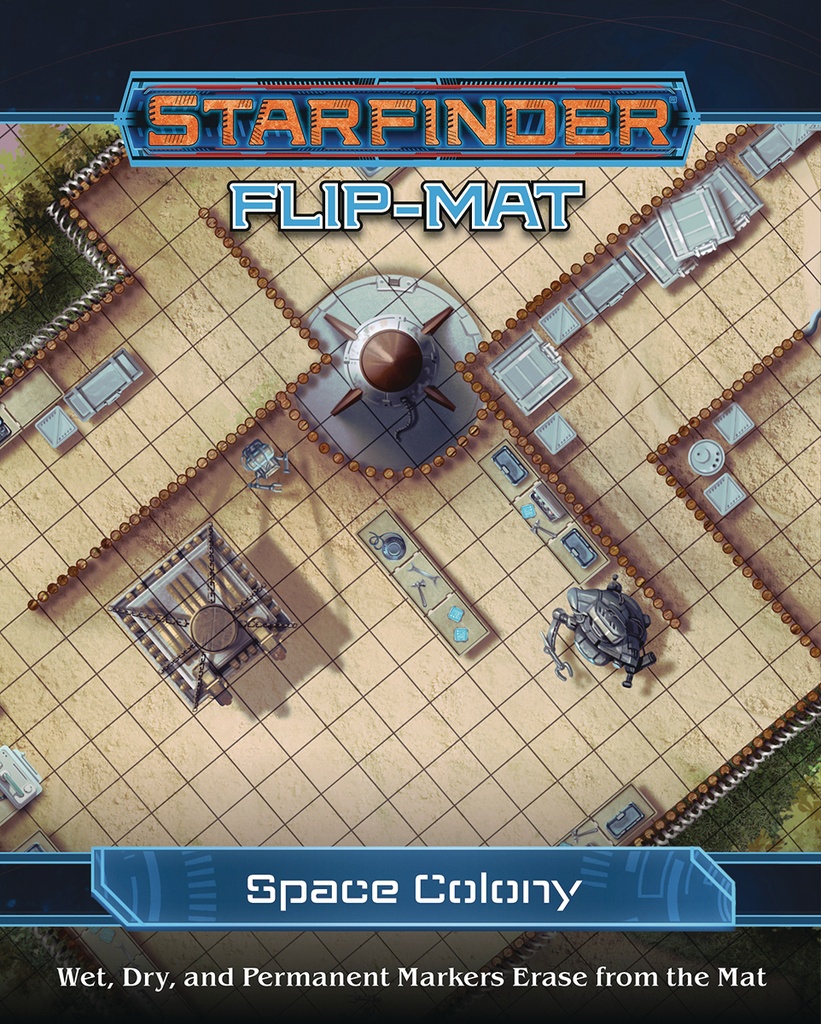 STARFINDER FLIP-MAT SPACE COLONY