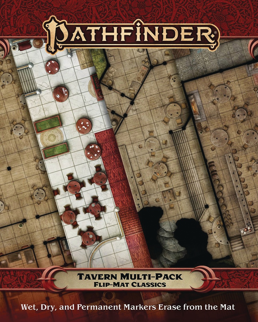 PATHFINDER FLIP MAT CLASSICS TAVERN MULTI PACK