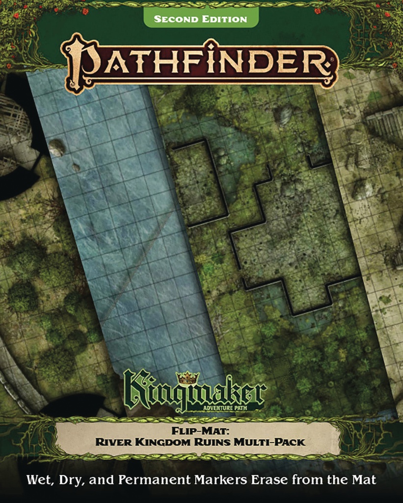 PATHFINDER FLIP-MAT KINGMAKER ADV PATH RIVER KINGDOM MULTI P