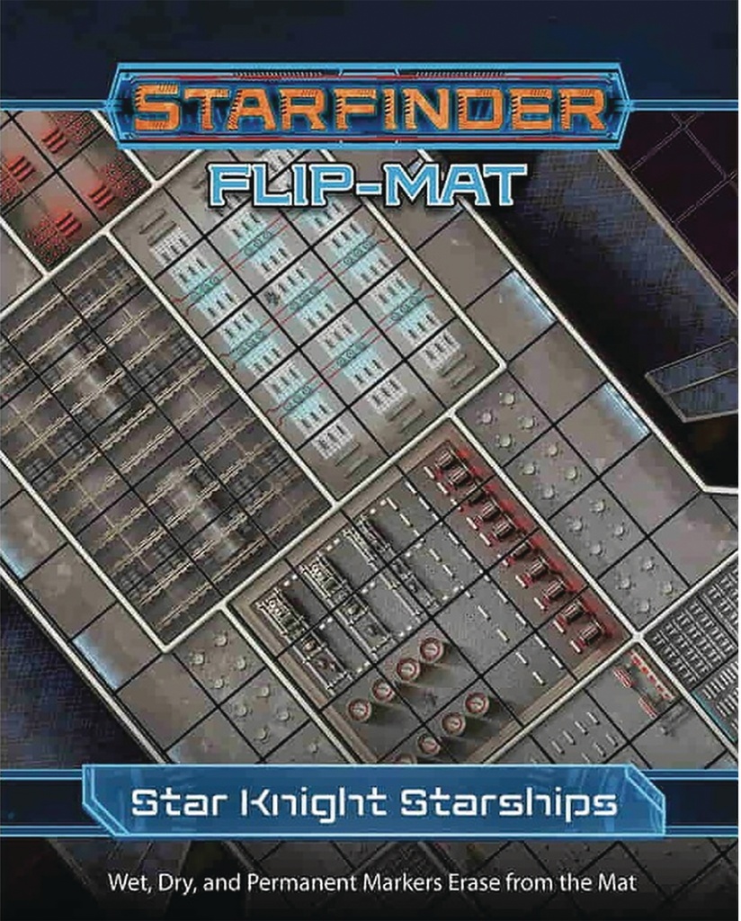 STARFINDER FLIP-MAT STAR KNIGHT STARSHIPS