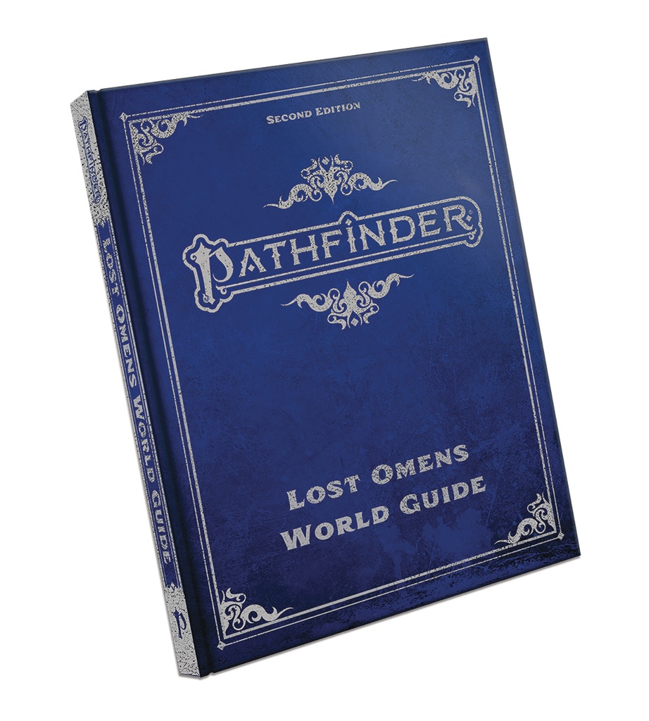 PATHFINDER OMENS WORLD GUIDE SP ED HC