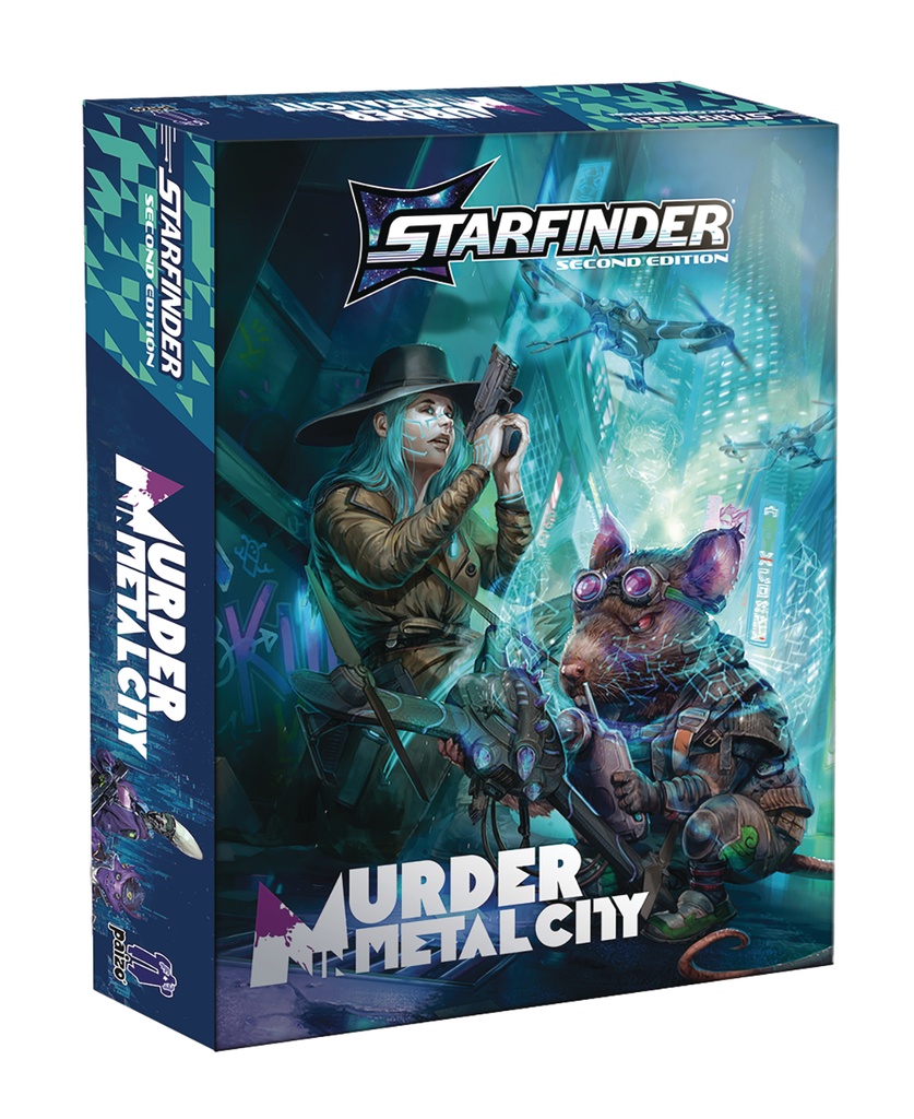 STARFINDER MURDER IN METAL CITY DLX ADV
