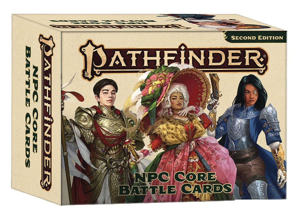 PATHFINDER NPC CORE BATTLE CARDS