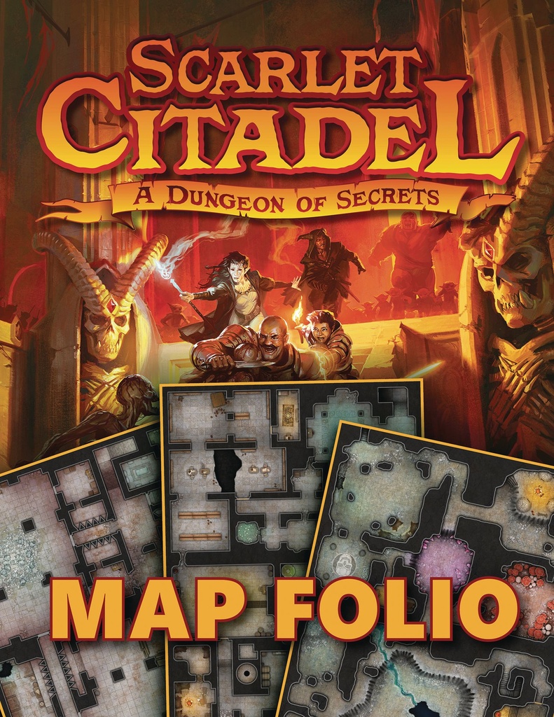 SCARLET CITADEL MAP FOLIO