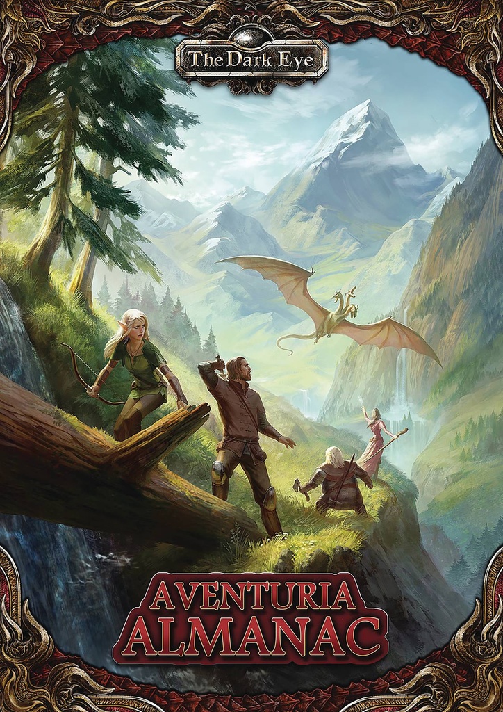 DARK EYE AVENTURIA ALMANAC HC
