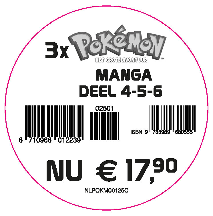 Pokemon - Het grote Avontuur - 3pack - 04-05-06