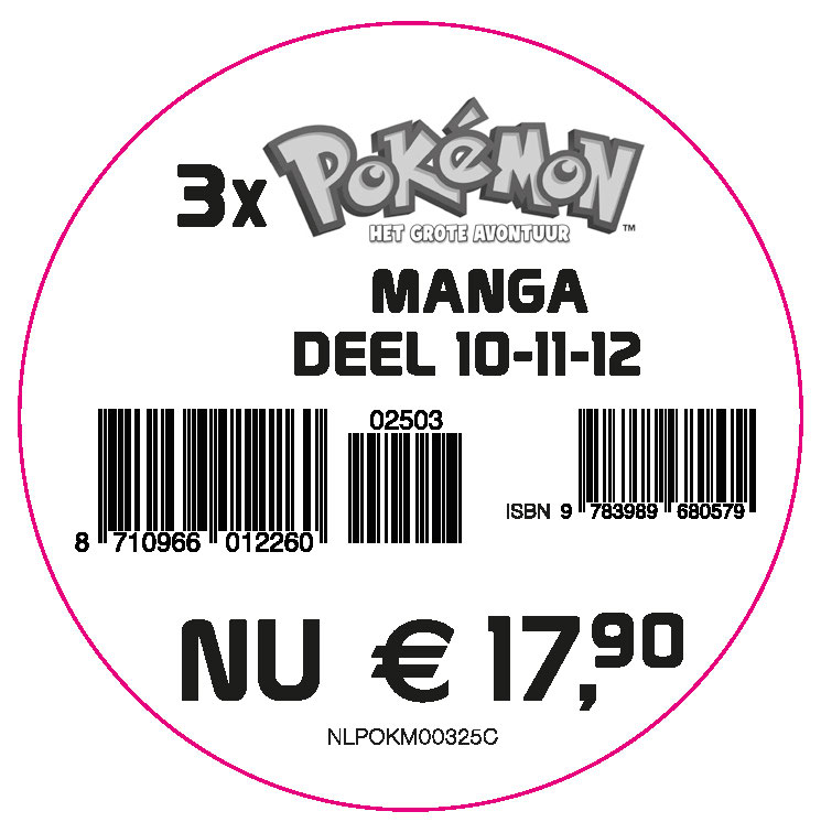 Pokemon - Het grote Avontuur - 3pack - 10-11-12