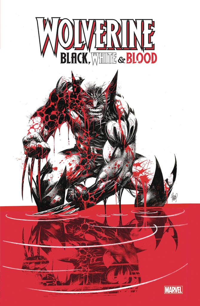 WOLVERINE BLACK WHITE & BLOOD SPANISH VERSION