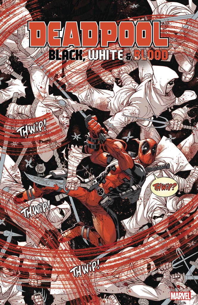 DEADPOOL BLACK WHITE & BLOOD SPANISH VERSION