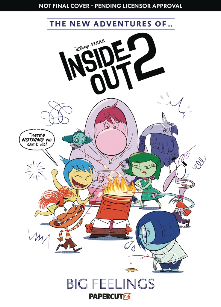 NEW ADVENTURES DISNEY & PIXAR INSIDE OUT 2 HC 1 BIG FEELINGS