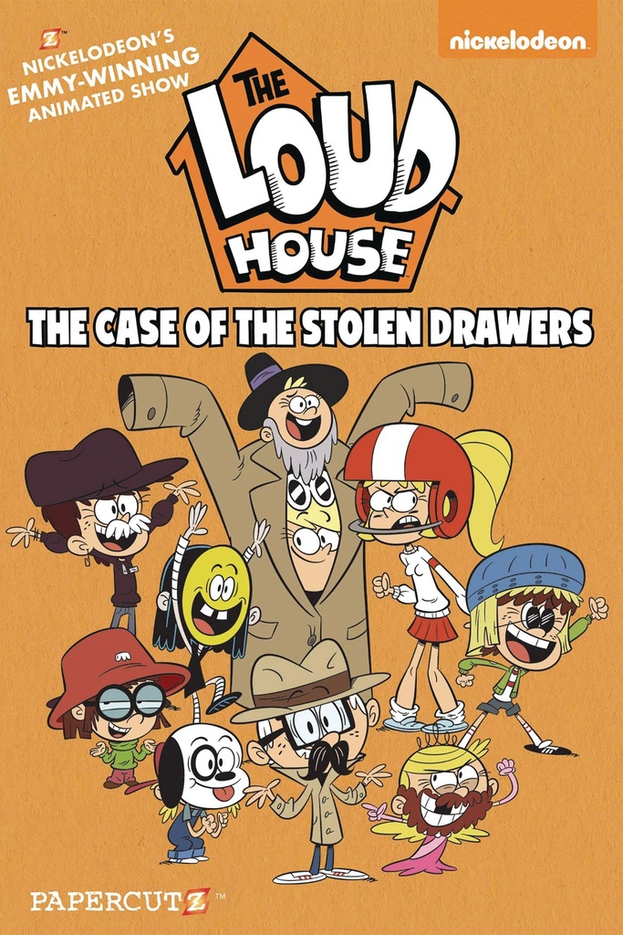 LOUD HOUSE HC 12 CASE STOLEN DRAWERS