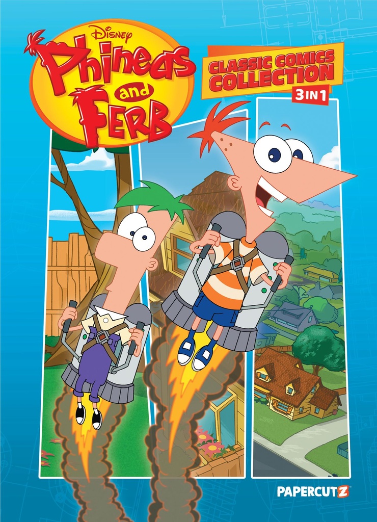 PHINEAS&FERB CLASSIC COMICS COLLECTION 3 IN 1 01
