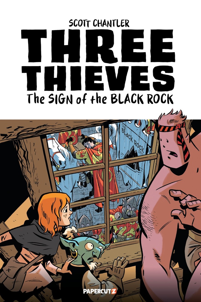 THREE THIEVES HC 02 SIGN OF THE BLACK ROCK