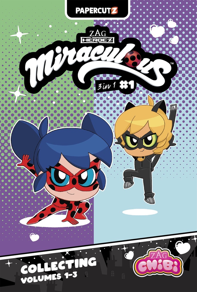 MIRACULOUS LADYBUG CHIBI 3 IN 1 01