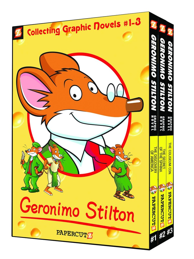 GERONIMO STILTON HC BOX SET 1-3