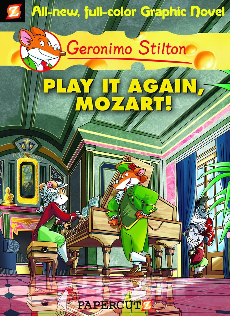 GERONIMO STILTON 08 PLAY IT AGAIN MOZART HC